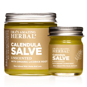 Calendula Salve for Drawing and Soothing (size: 1 oz & 4 oz)